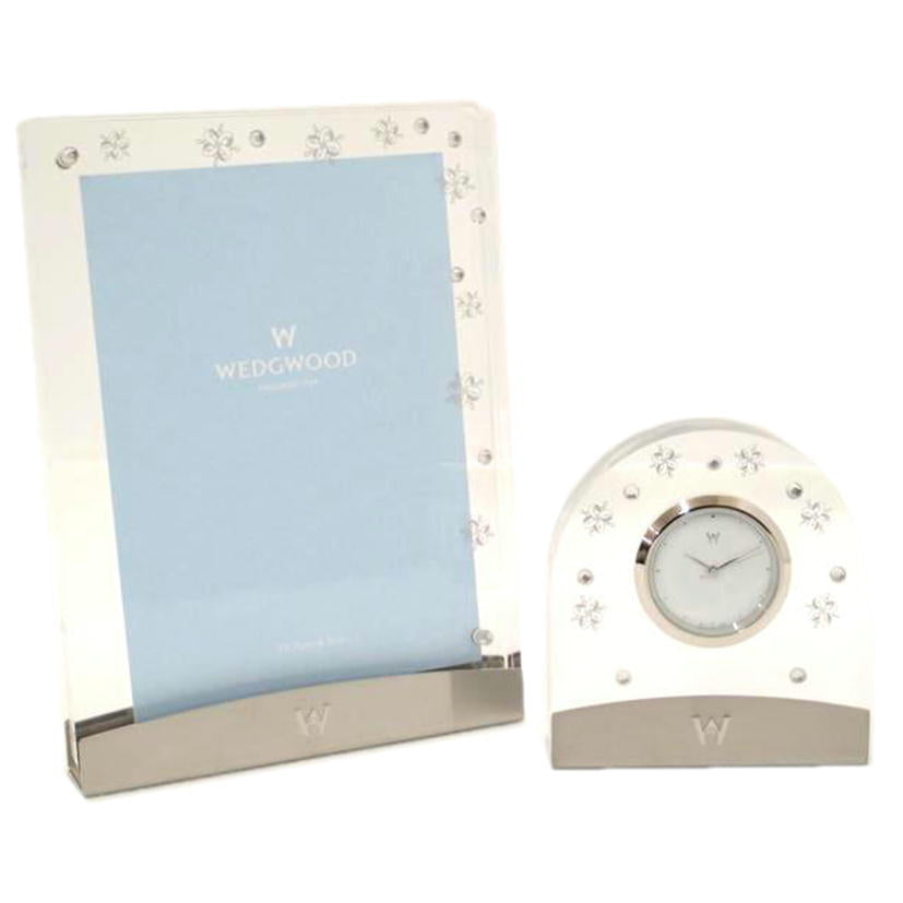 WEDGWOOD ウェッジウッド/ウェッジウッド プシュナ 写真立て,時計セット//SAランク/69
