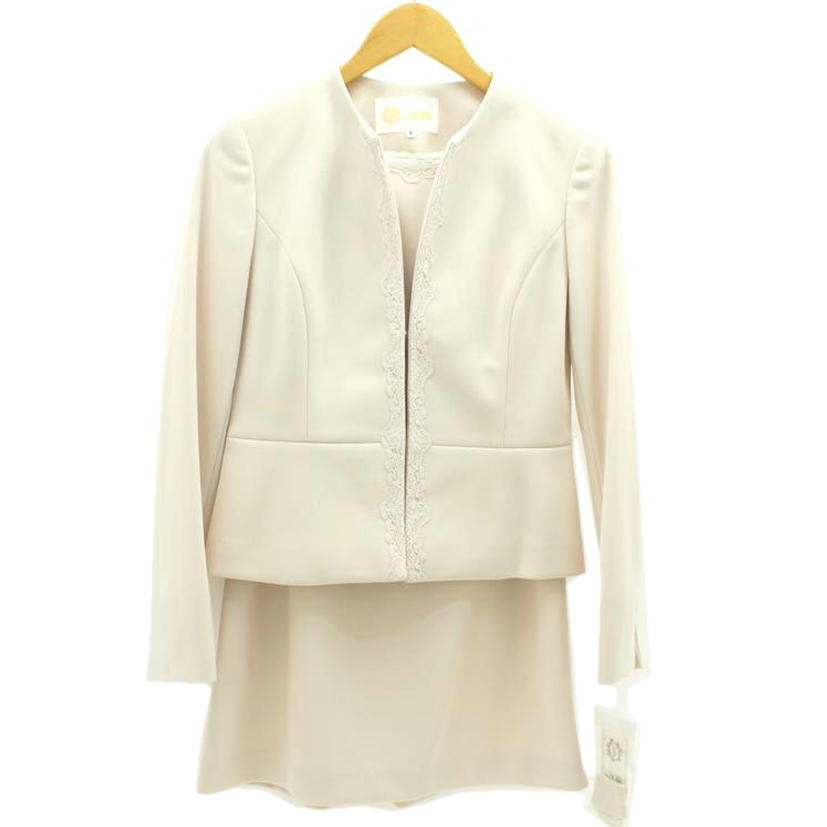 SOIR 東京ソワール スーツ 白 2点セット ソワール 東京ソワール/SOIR 東京ソワール スーツ 白 2点セット//Sランク/78