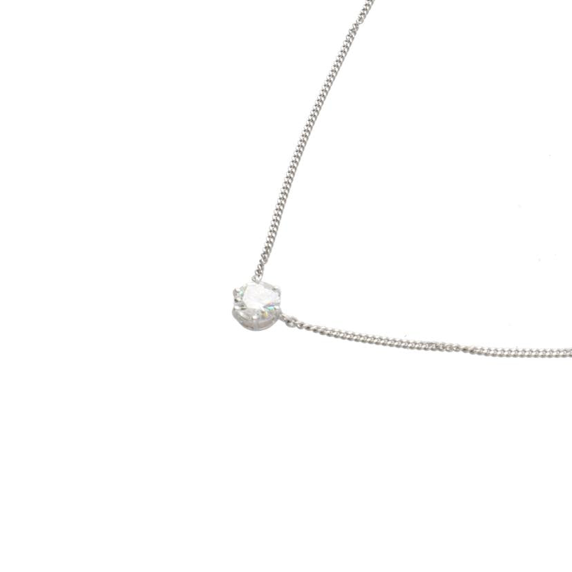 / ◎ PT850ダイヤネックレス1.04ct//Aランク/75