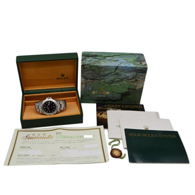 ROLEX ロレックス/エクスプローラーⅡ/ブラック文字盤/16570//P85**********/Aランク/89