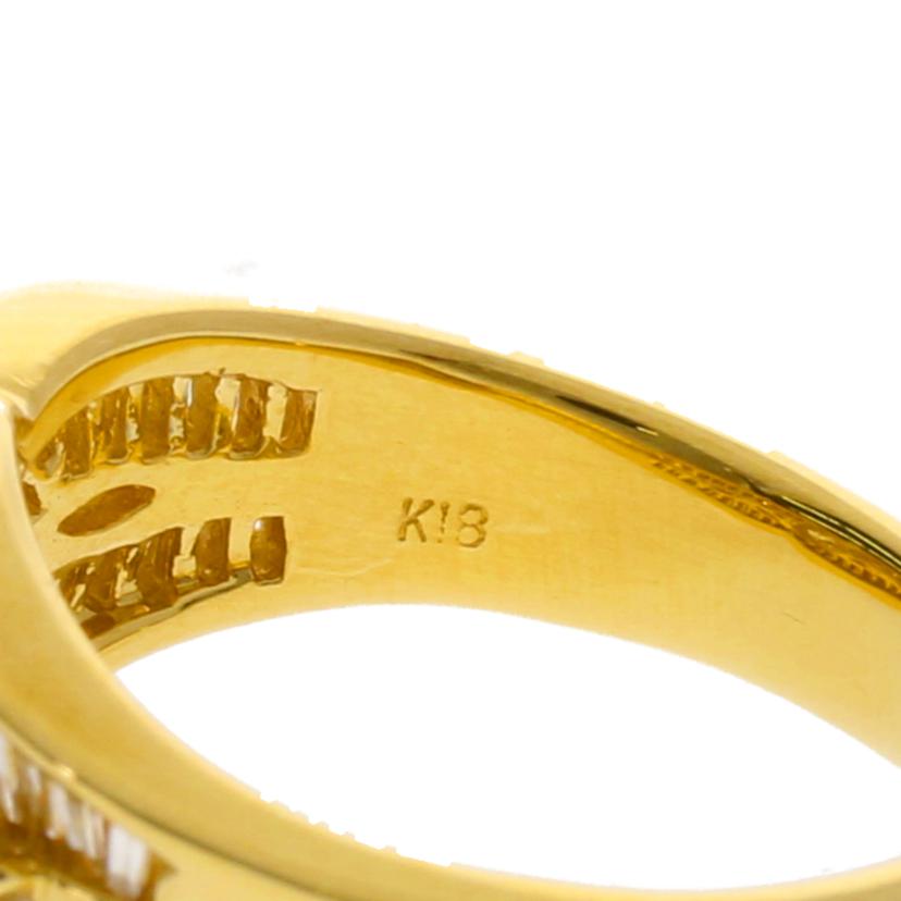 /◎ K18ダイヤリング1.046/0.83ct//Aランク/75