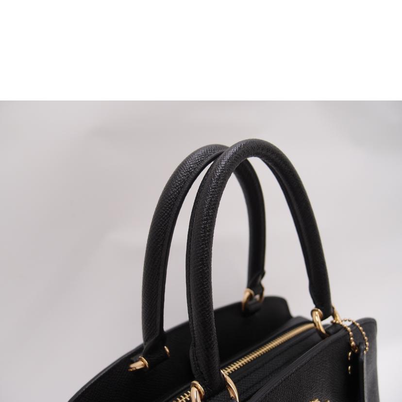 COACH コーチ/レザー2wayハンド/ブラック/91146//B2223/Aランク/69