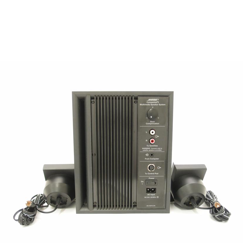 BOSE ボーズ/マルチメディアスピーカー/Companion 3//60220019AC/ABランク/69