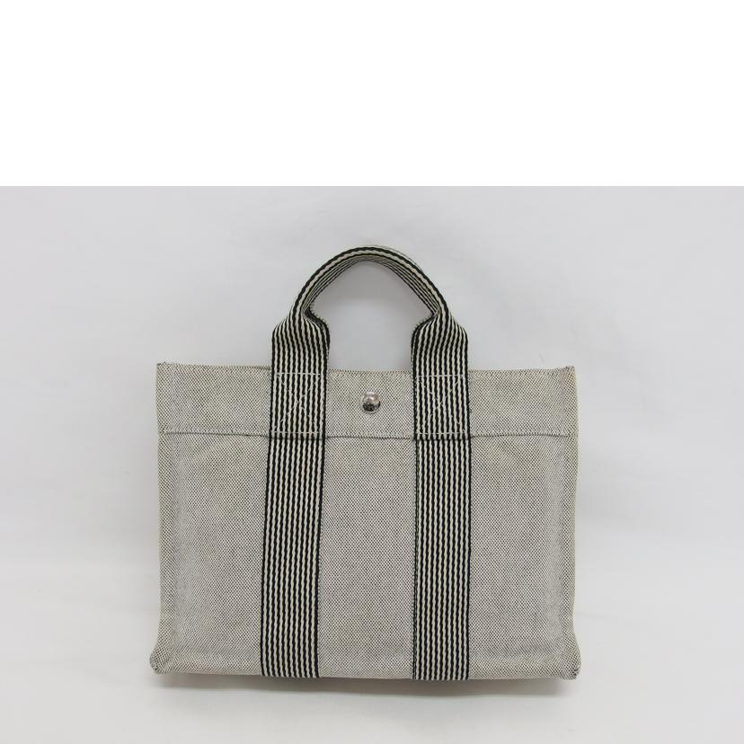 HERMES エルメス トートバッグ ハンドバッグ/ニューフールトゥPM/グレー//Bランク/04