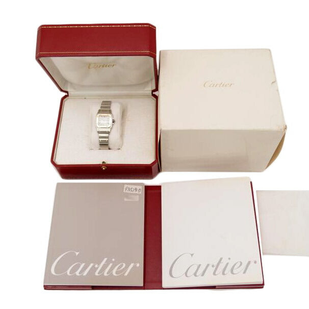 Cartier カルティエ 腕時計 ステンレス イエローゴールド レディース/サントスガルベSM・SS×YG/クオーツ/W20012C4//931529CD 1567/SAランク/69
