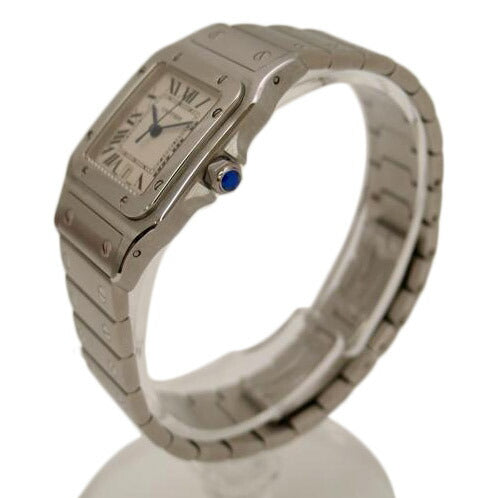 Cartier カルティエ 腕時計 ステンレス アイボリー メンズ/サントスガルベLM/メンズ/クオーツ/W20060D6//383914CE 1564/Aランク/69