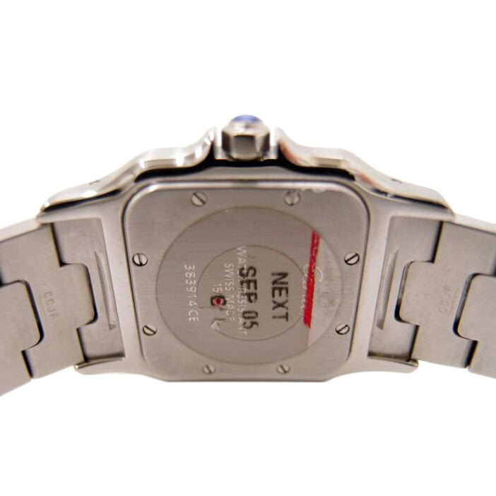 Cartier カルティエ 腕時計 ステンレス アイボリー メンズ/サントスガルベLM/メンズ/クオーツ/W20060D6//383914CE 1564/Aランク/69