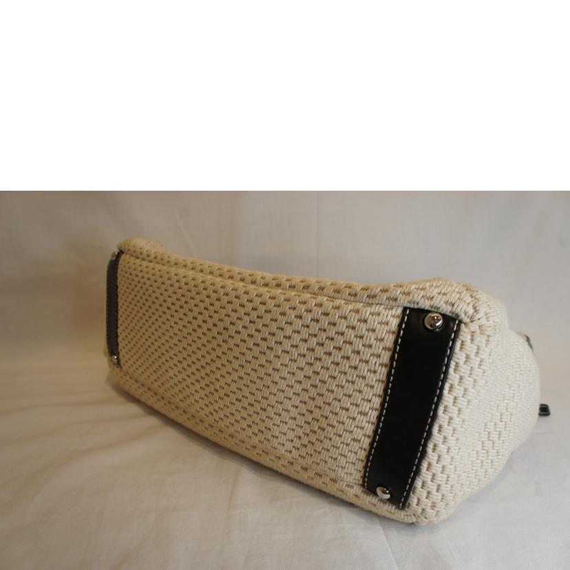 CHANEL シャネル/編込ボストントートラムレザーブラック//9834955/ABランク/92