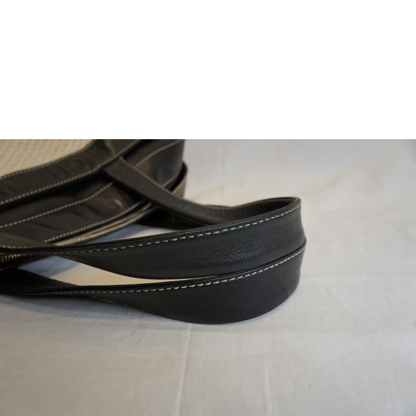 CHANEL シャネル/編込ボストントートラムレザーブラック//9834955/ABランク/92