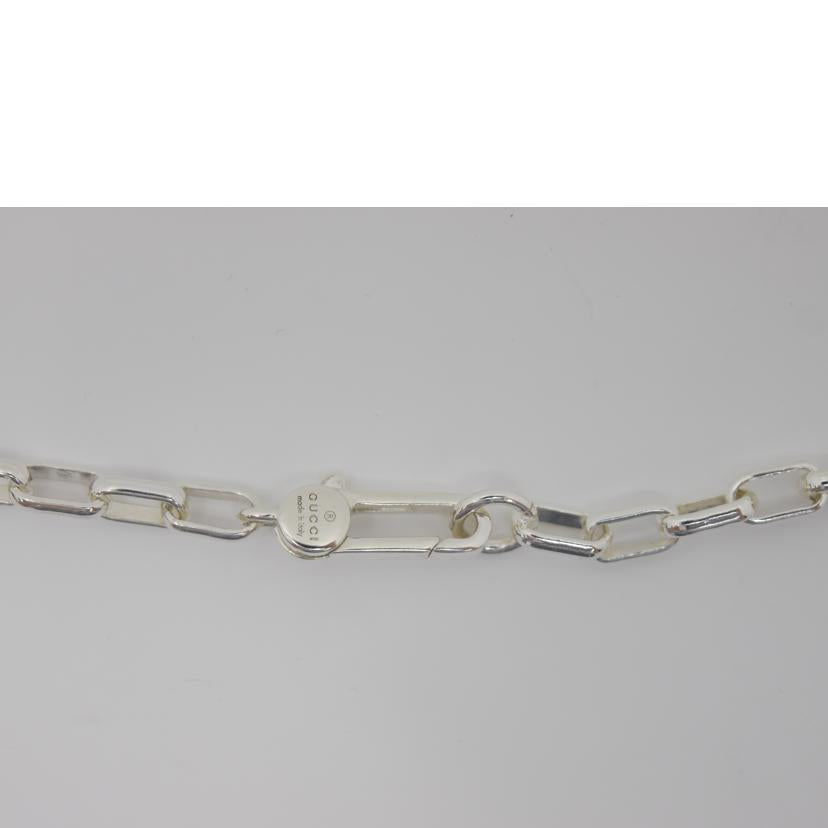 GUCCI グッチ/インターロッキングGロゴネックレス/SV//Aランク/75