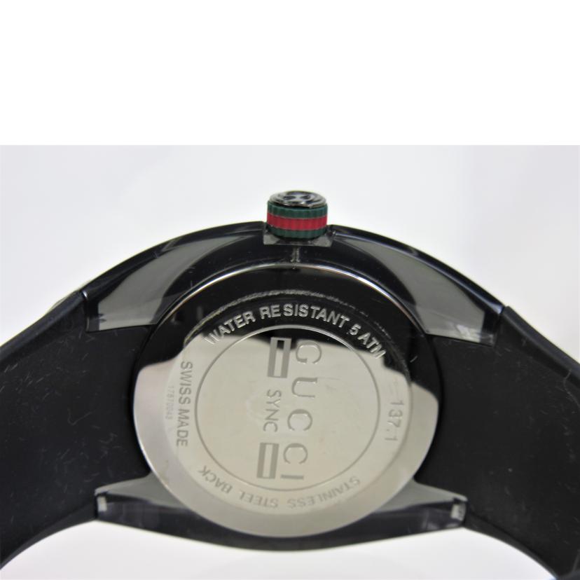 GUCCI グッチ/シンク シェリーライン メンズクオーツ/137.1//17870043/ABランク/70