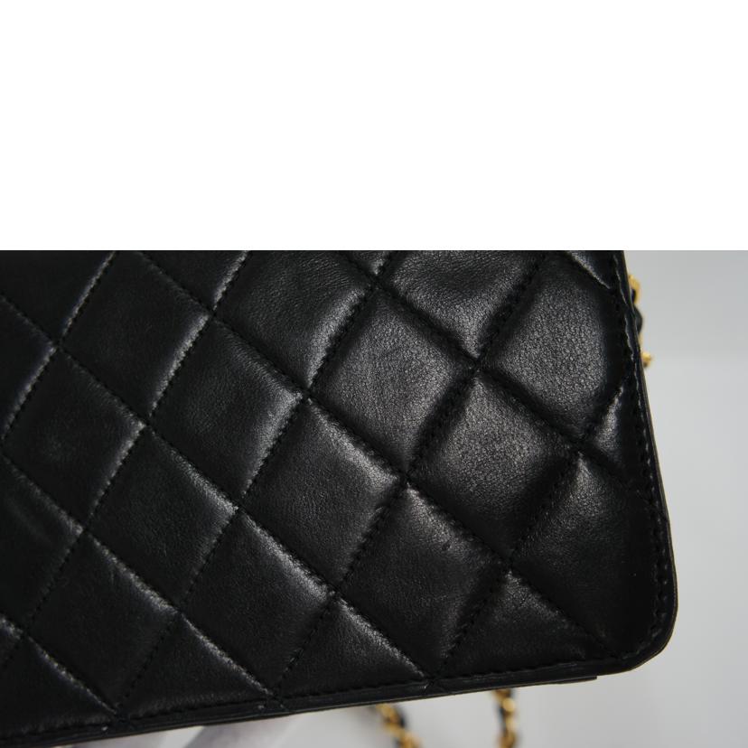 CHANEL シャネル/ミニマトラッセラムスキンシングルフラップチェーンショルダー/A03571//4006254/ABランク/75