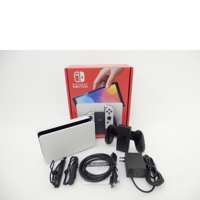 NINTENDO 任天堂/有機ELモデルスイッチ本体ホワイト/HEG-S-KAAAA//XTJ10067845551/ABランク/88