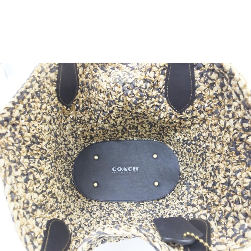 COACH コーチ/ストローバッグ/ポーチ付属/CH741//A23**/ABランク/88