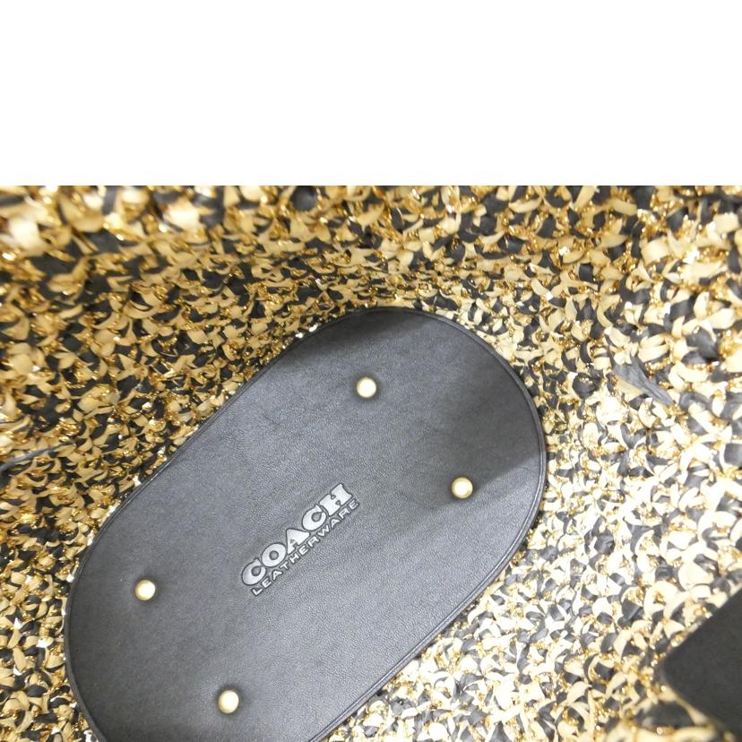 COACH コーチ/ストローバッグ/ポーチ付属/CH741//A23**/ABランク/88