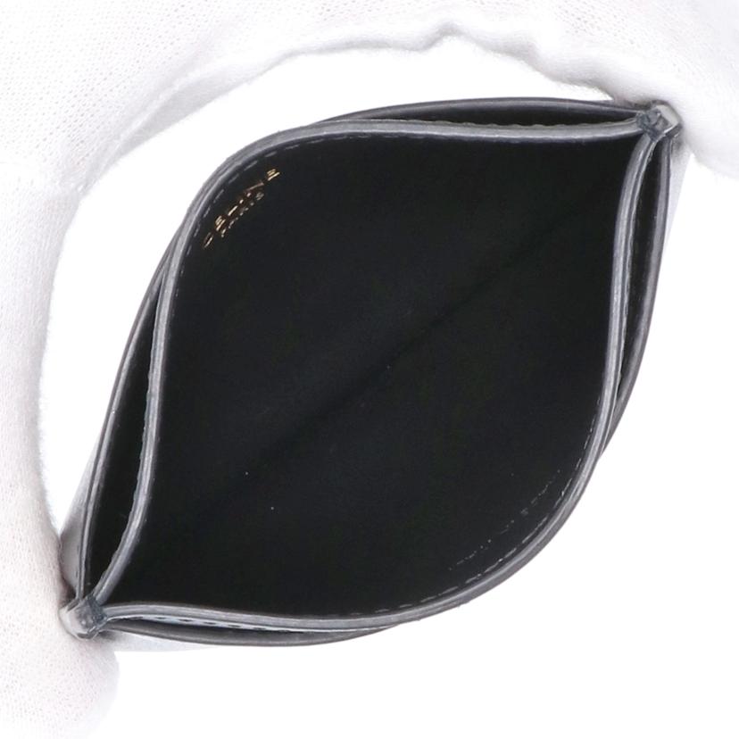 CELINE セリーヌ レザーカードケース ブランド小物/キュイールトリオンフカードケース//Aランク/75