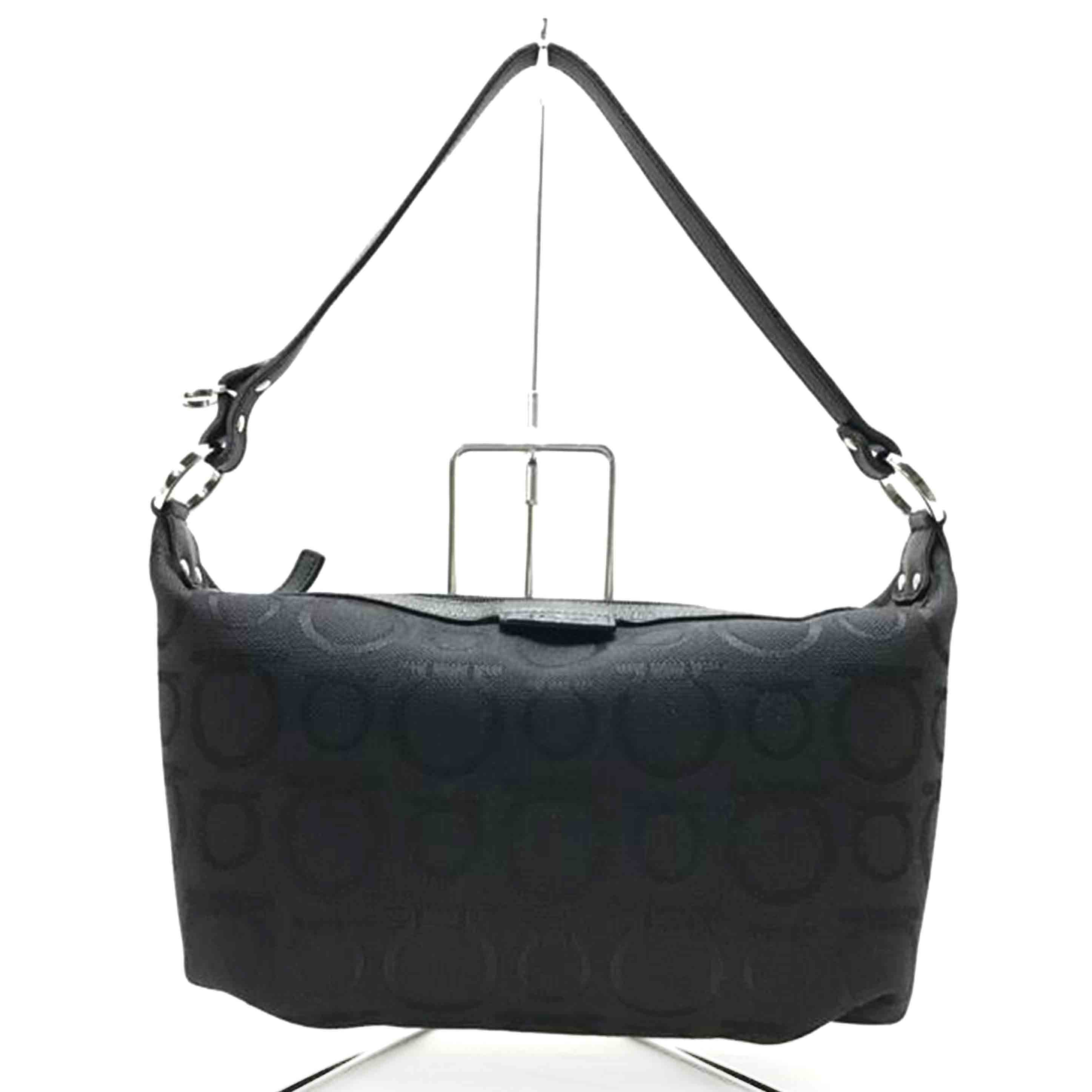 Salvatore Ferragamo フェラガモ/ガンチーニ キャンバスポーチ/AU-22/6123//ABランク/51