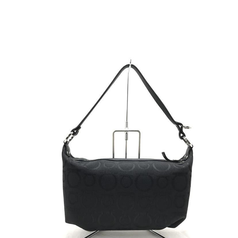 Salvatore Ferragamo フェラガモ/ガンチーニ キャンバスポーチ/AU-22/6123//ABランク/51