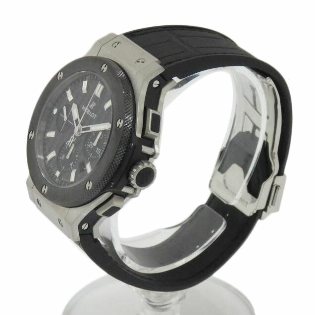 HUBLOT ウブロ/ビッグバン/SS/セラミック/ラバー/301.SM.1770.GR//1055399/Aランク/77