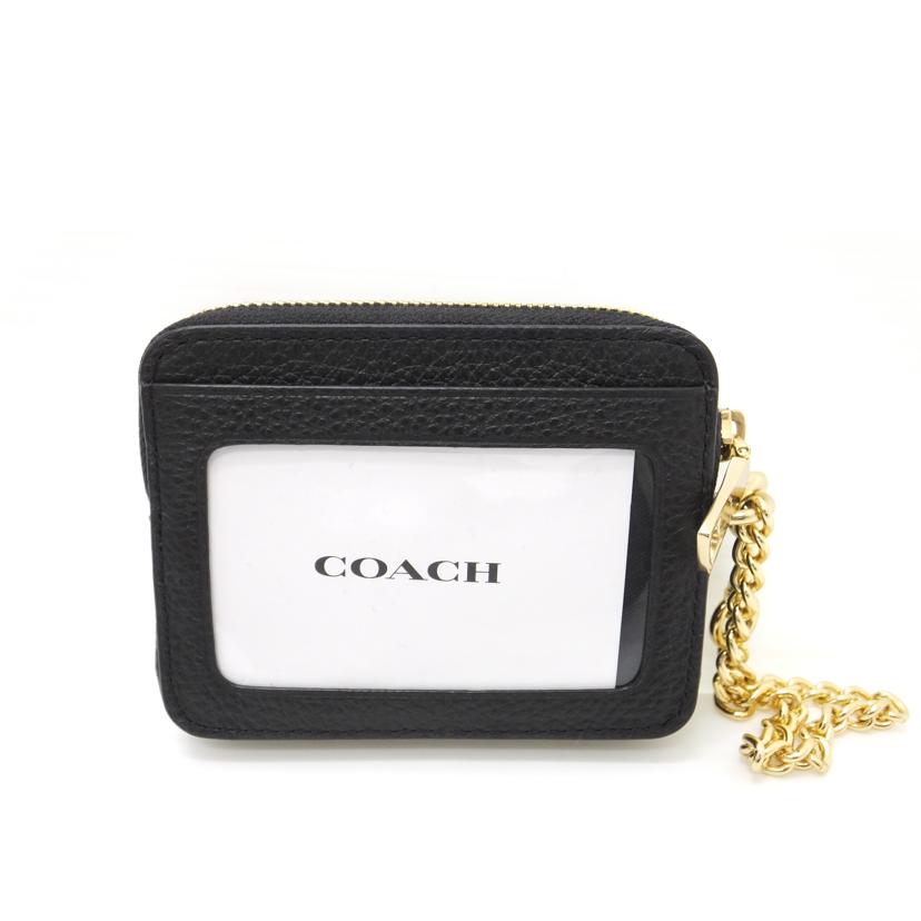 COACH コーチ/ジップカードケース/6303//K22**/ABランク/88