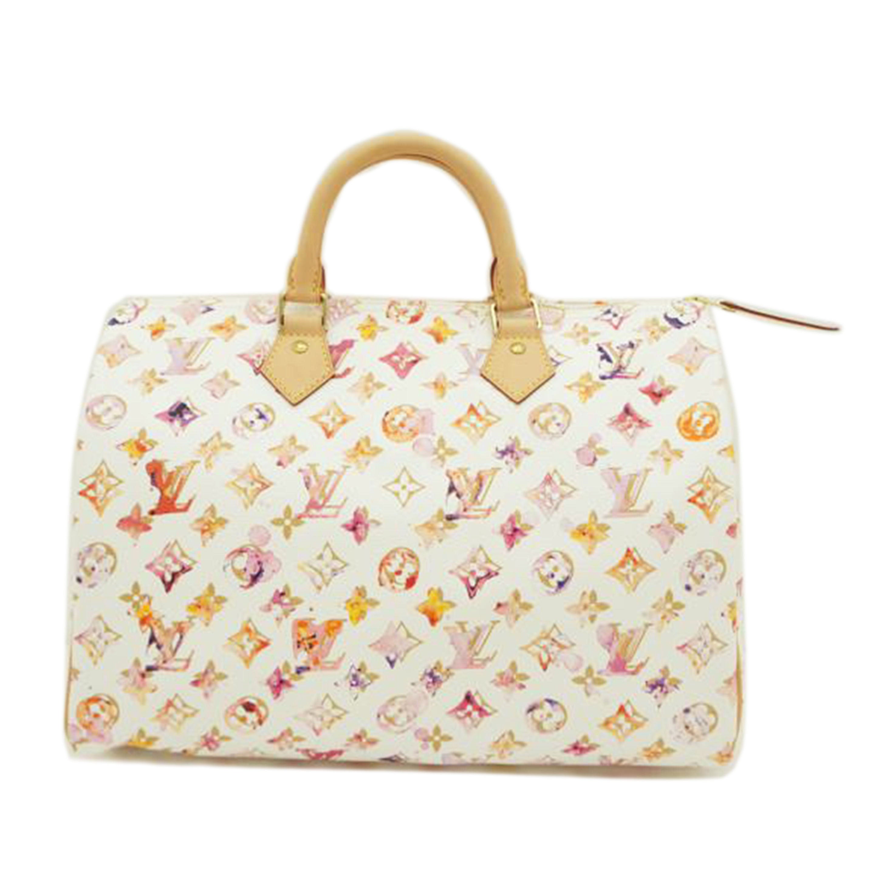 LV ルイヴィトン/スピーディ35/モノグラム・ウォーターカラー・ブロン/M95752//SP1038/Aランク/75