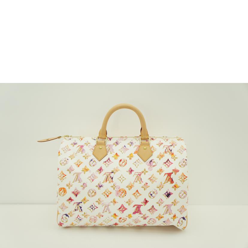 LV ルイヴィトン/スピーディ35/モノグラム・ウォーターカラー・ブロン/M95752//SP1038/Aランク/75