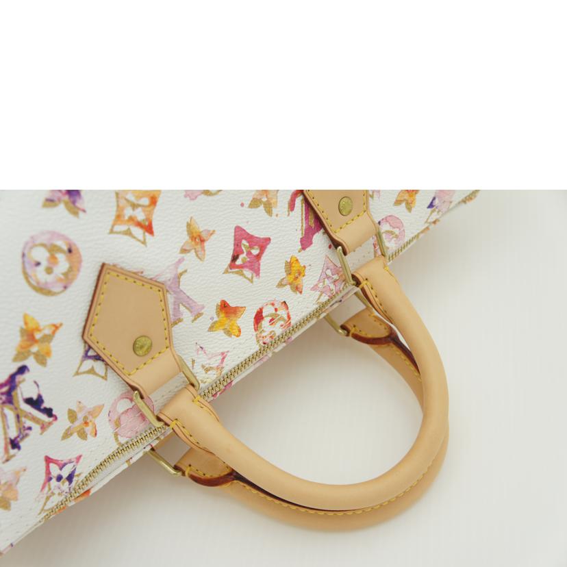 LV ルイヴィトン/スピーディ35/モノグラム・ウォーターカラー・ブロン/M95752//SP1038/Aランク/75