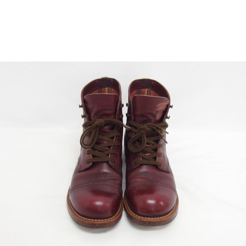 RED WING レッドウィング/アイアンレンジ マンソン/レースアップブーツ/8012//Bランク/04