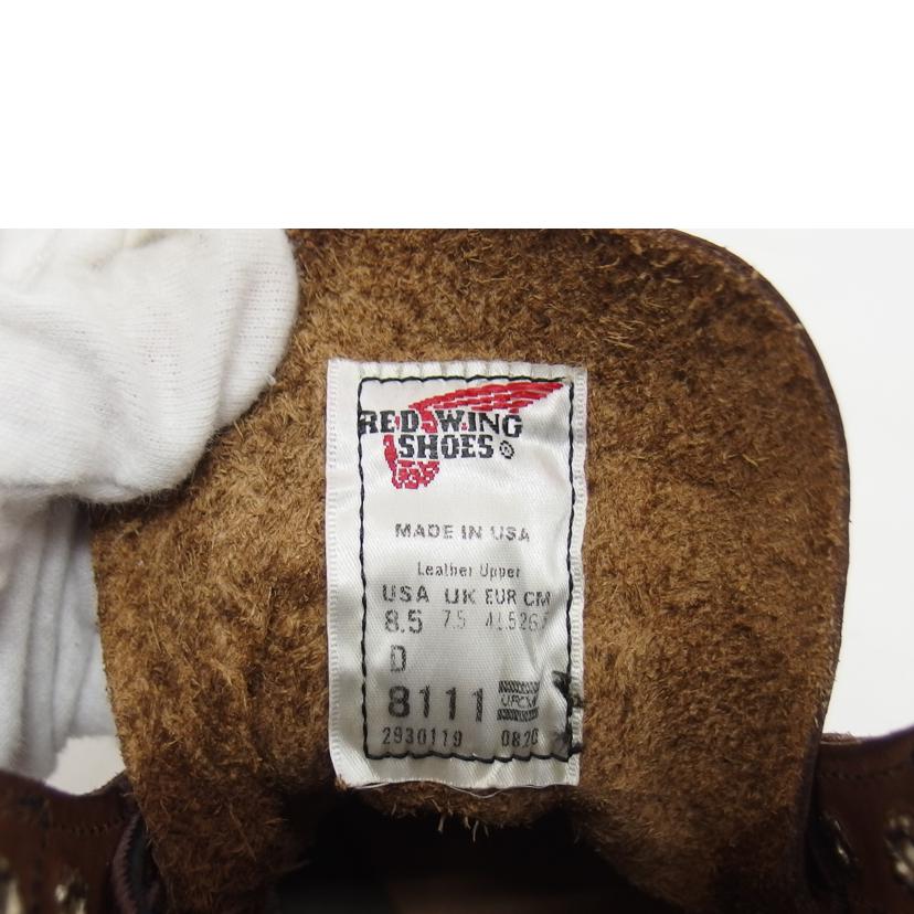 RED WING レッドウィング/アイアンレンジャー/レースアップブーツ/8111//Bランク/04
