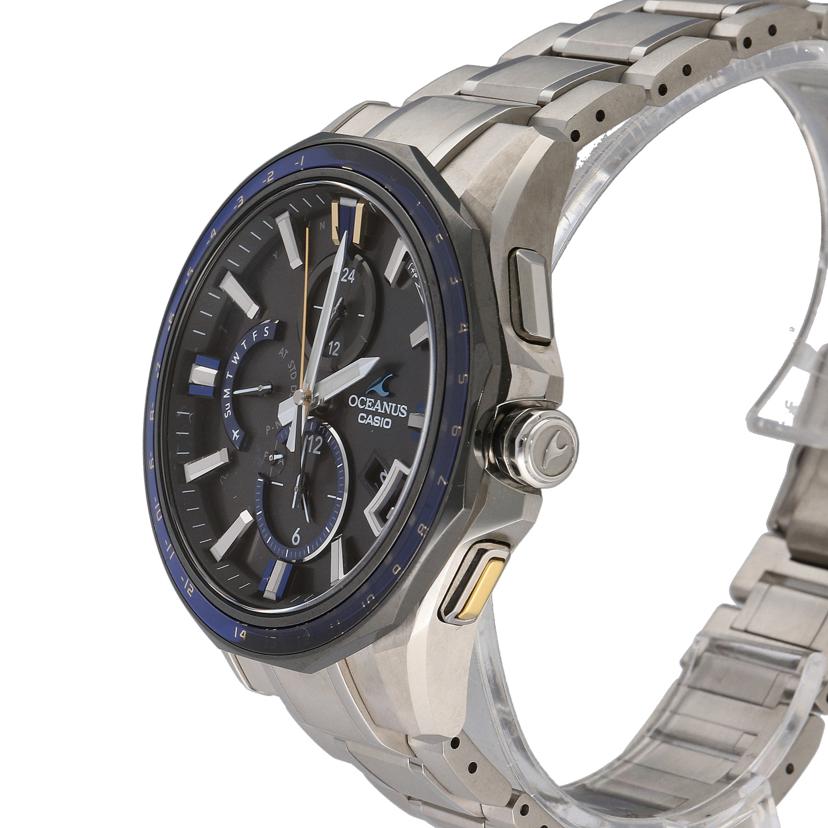 CASIO カシオ CASIO オシアナス GPS電波ソーラー×Blutooth ブルー×ブラック/オシアナス/GPS電波ソーラー×Bluetooth/OCW-G2000G-1AJF//201*****/SAランク/37