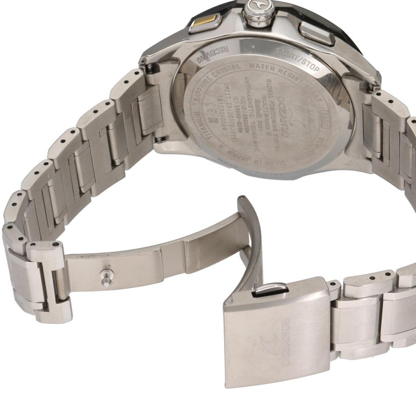 CASIO カシオ CASIO オシアナス GPS電波ソーラー×Blutooth ブルー×ブラック/オシアナス/GPS電波ソーラー×Bluetooth/OCW-G2000G-1AJF//201*****/SAランク/37