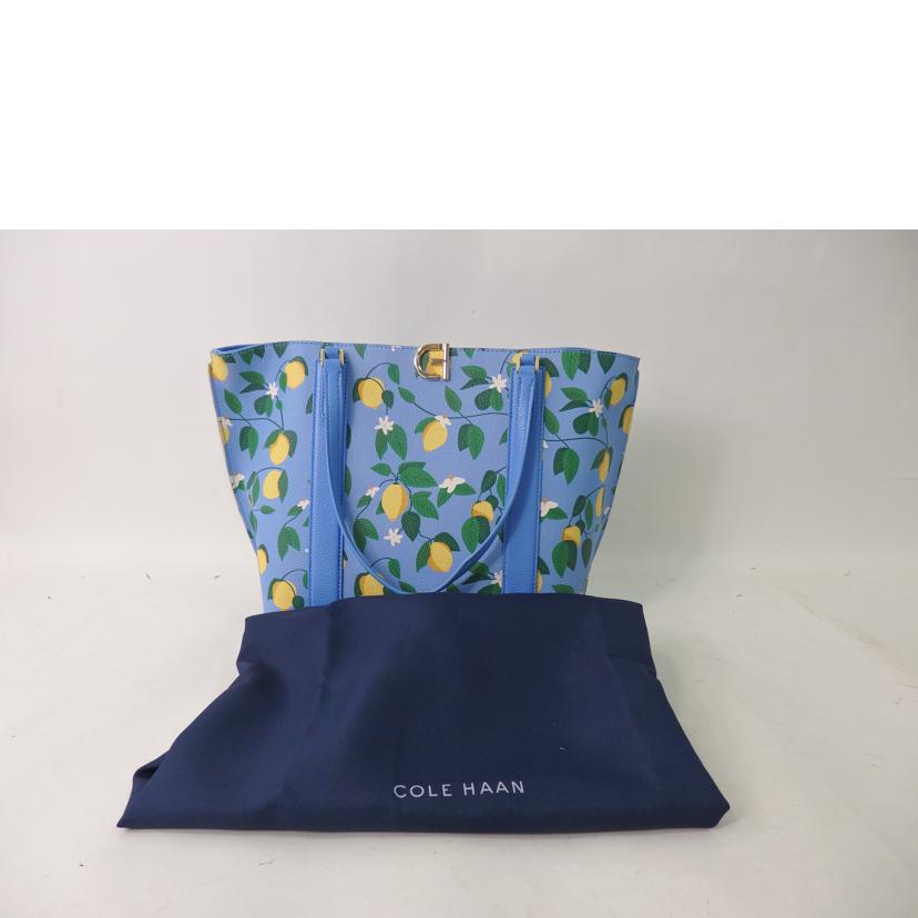 COLE HAAN コールハーン/コールハーン トートバッグ レモンプリント//Aランク/84