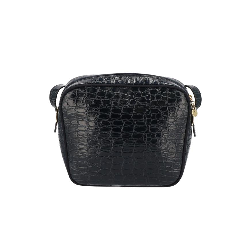 Ferragamo フェラガモ/ヴァラ/クロコ型押し/ショルダーバッグ/BA-216677//BCランク/75