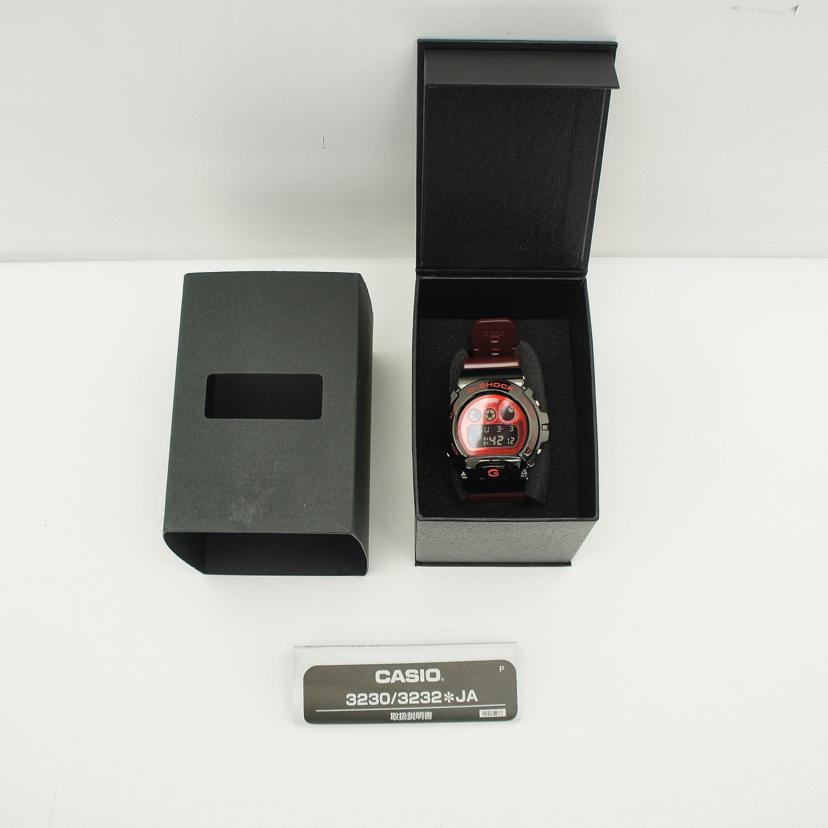 CASIO カシオ CASIO G-SHOCK メタルベゼル 三つ目/G-SHOCK/メタルベゼル/三つ目/GM-6900B-4JF//323*/Aランク/37