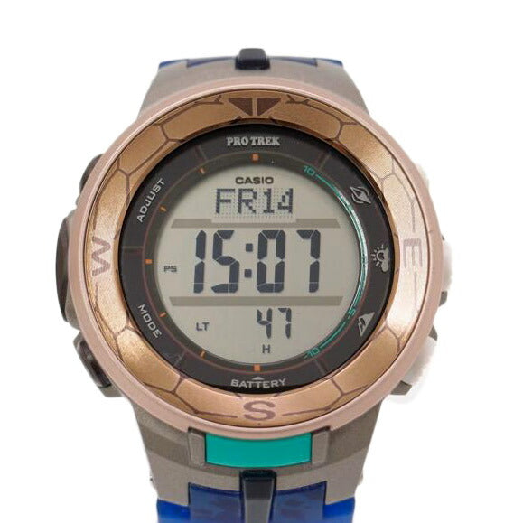 CASIO カシオ トリプルセンサーVer.3 タフソーラー デジタル クオ-ツ/PRO TREK/日本自然保護協会コラボモデル/PRG-330CC//202A029J/Aランク/69