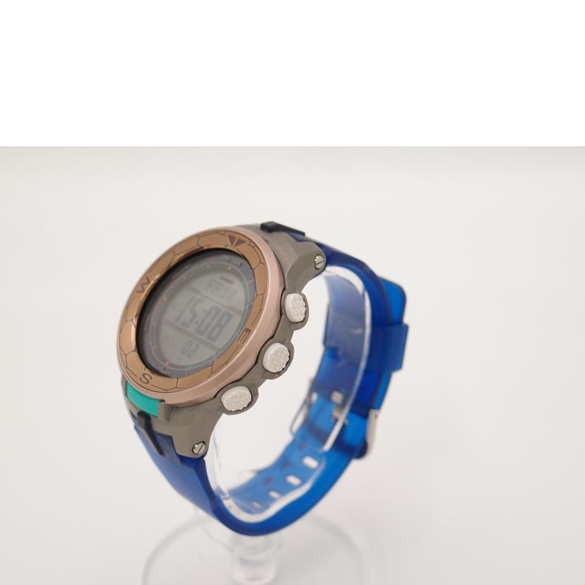CASIO カシオ トリプルセンサーVer.3 タフソーラー デジタル クオ-ツ/PRO TREK/日本自然保護協会コラボモデル/PRG-330CC//202A029J/Aランク/69
