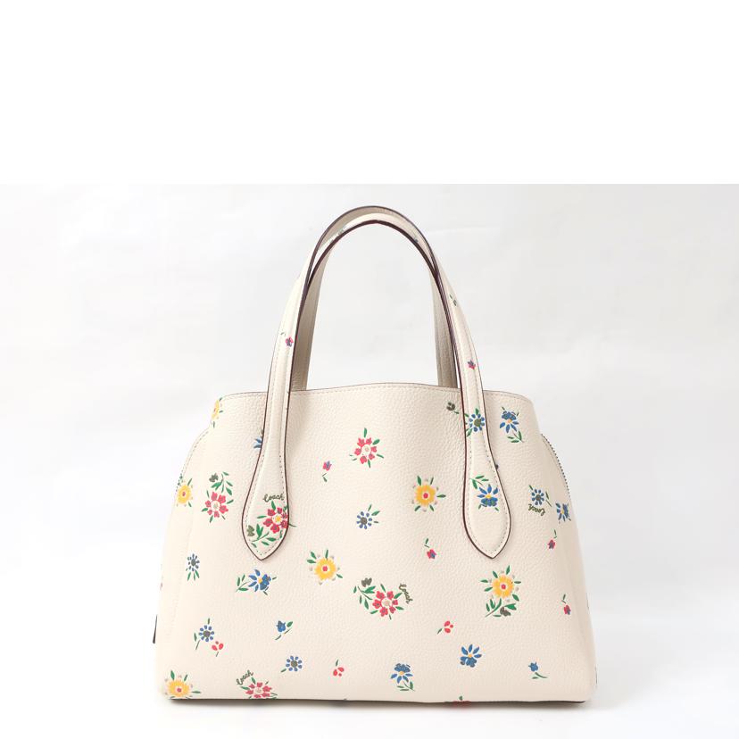 COACH コーチ/ローラキャリーオール レザー2WAYショルダー 花柄/B2081//ABランク/65