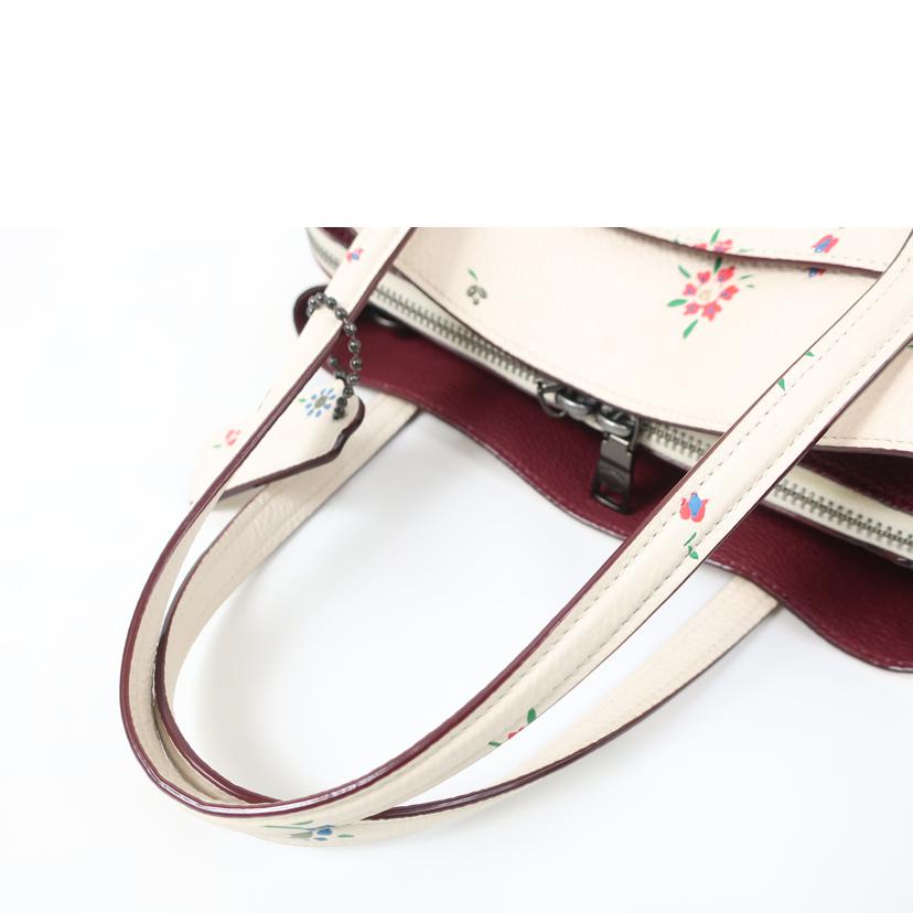 COACH コーチ/ローラキャリーオール レザー2WAYショルダー 花柄/B2081//ABランク/65