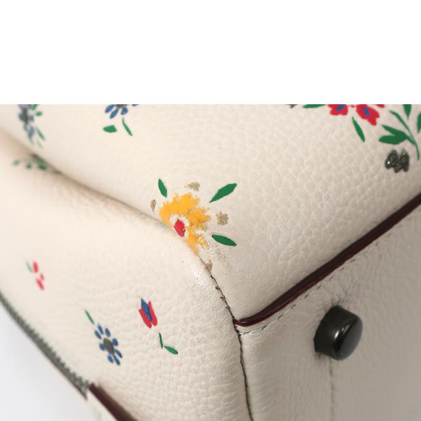 COACH コーチ/ローラキャリーオール レザー2WAYショルダー 花柄/B2081//ABランク/65