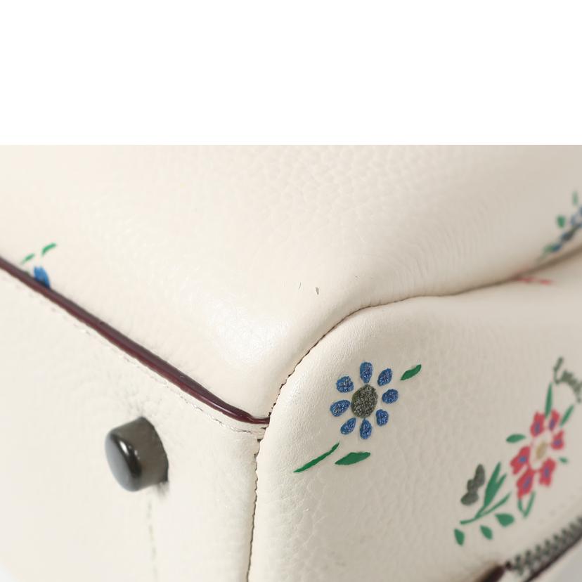 COACH コーチ/ローラキャリーオール レザー2WAYショルダー 花柄/B2081//ABランク/65