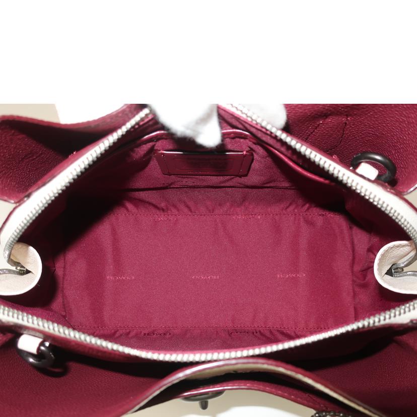 COACH コーチ/ローラキャリーオール レザー2WAYショルダー 花柄/B2081//ABランク/65