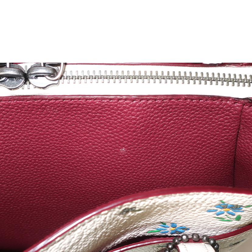 COACH コーチ/ローラキャリーオール レザー2WAYショルダー 花柄/B2081//ABランク/65