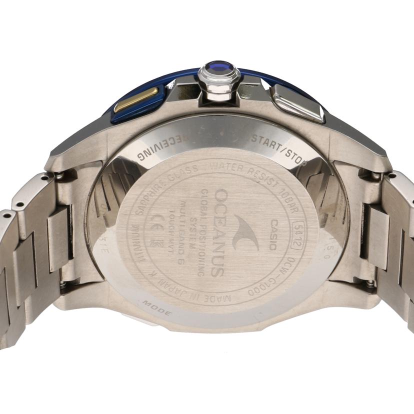 CASIO カシオ CASIO オアシナス GPSハイブリッド電波ソーラー/オシアナス/GPSハイブリッド電波ソーラー/OCW-G1000E-1AJF//001*****/Bランク/37
