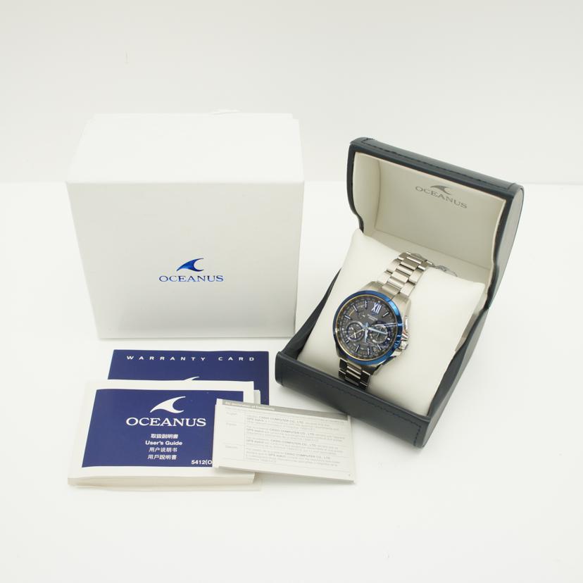 CASIO カシオ CASIO オアシナス GPSハイブリッド電波ソーラー/オシアナス/GPSハイブリッド電波ソーラー/OCW-G1000E-1AJF//001*****/Bランク/37