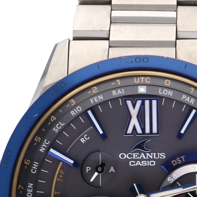 CASIO カシオ CASIO オアシナス GPSハイブリッド電波ソーラー/オシアナス/GPSハイブリッド電波ソーラー/OCW-G1000E-1AJF//001*****/Bランク/37