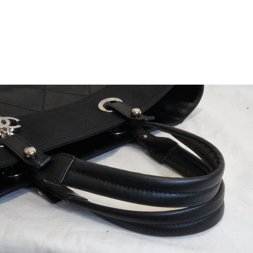 CHANEL シャネル/パリビアリッツトートブラック//14081561/Aランク/92