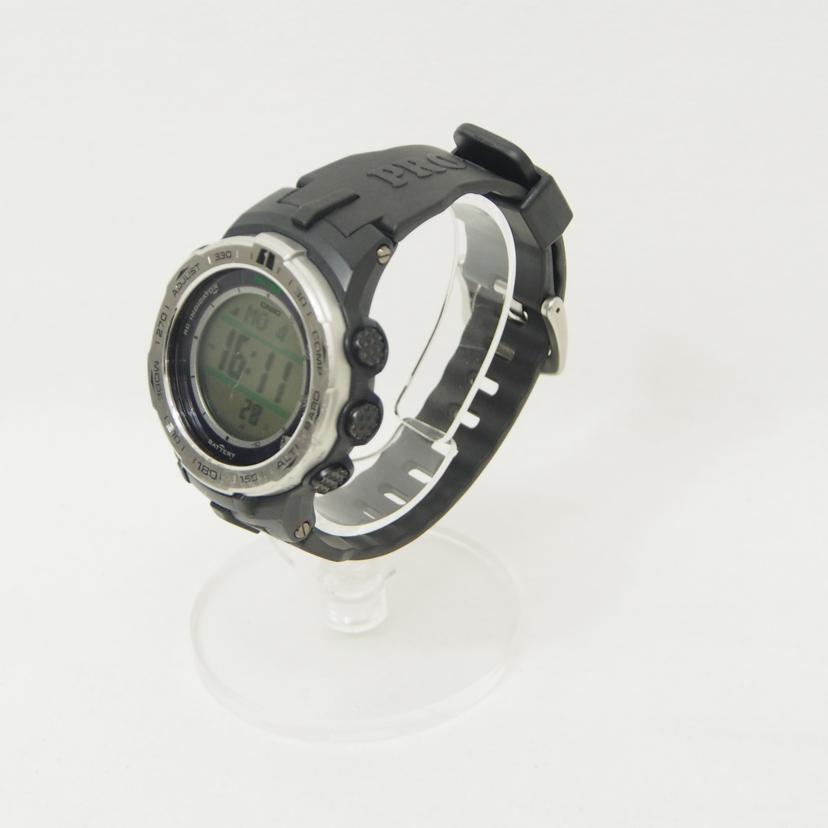 CASIO/プロトレック 電波ソーラー キズ有/PRW-3100//560ALH/BCランク/78