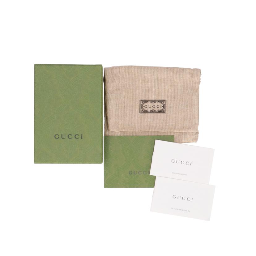 GUCCI グッチ/インターロッキングGパイソンボウコンパクトウォレット/746059//214*/SAランク/75