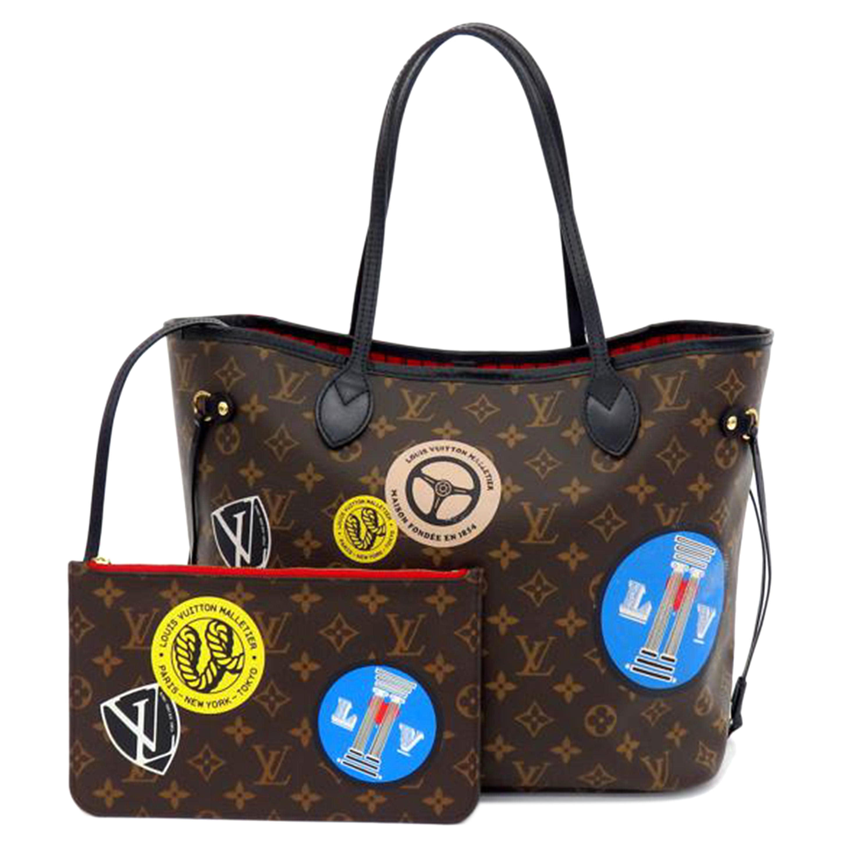 LV ルイ・ヴィトン/ネヴァーフルMM/モノグラム/マイLVワールドツアー/M42844//AR3186/ABランク/75