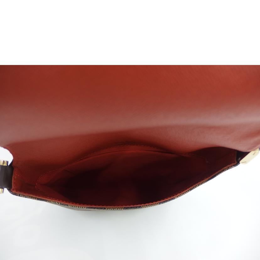 LOUIS VUITTON ルイヴィトン ルイ・ヴィトン ビトン ダミエ・エベヌ 市松模様 ブラウン 茶 廃盤 ショルダーバッグ ハンドバッグ トートバッグ ブラウン メンズ レディース 定番 人気 LV 斜め掛け 肩がけ/ミュゼット・サルサ・ロングショルダー/ダミエ/エベヌ/N51300//LM0***/Bランク/82